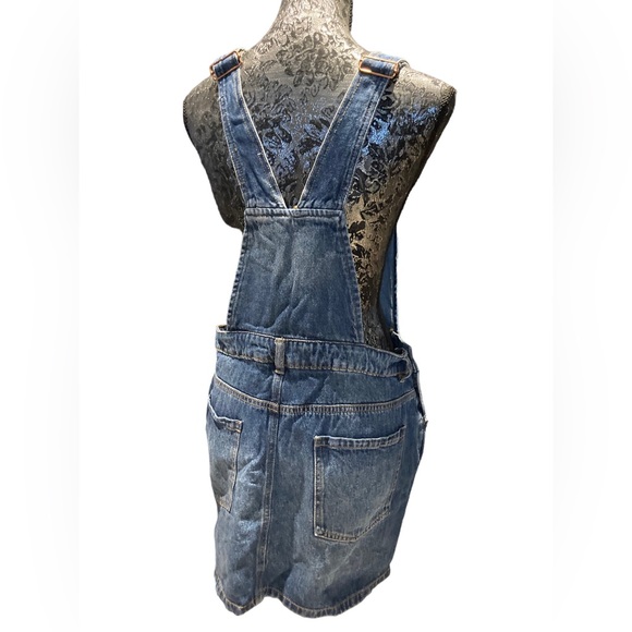 Dickies Women’s Distressed Skirt Overalls, XL - Picture 5 of 11